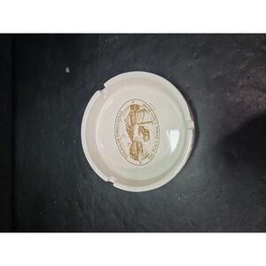 VINTAGE DORAL CIGARETTES VILLAGE OF TOBACCOVILLE 4.5" Ceramic‎ ASHTRAY Home